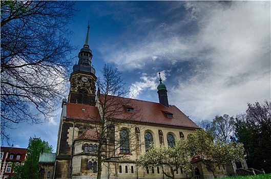 教堂,阿尔滕堡,德国