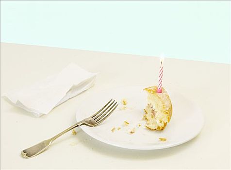 吃过,生日蛋糕,蜡烛