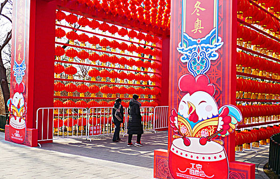 2017年1月23日北京西城区陶然亭公园庙会