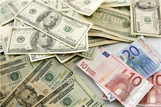 欧元钞票,金融,象征