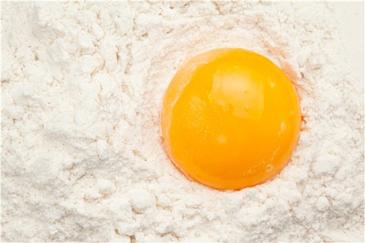 蛋黄,面粉