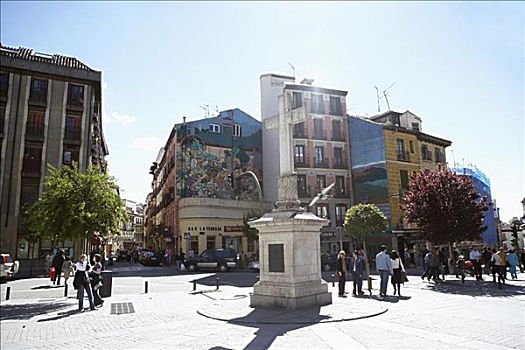 街景,马德里,西班牙