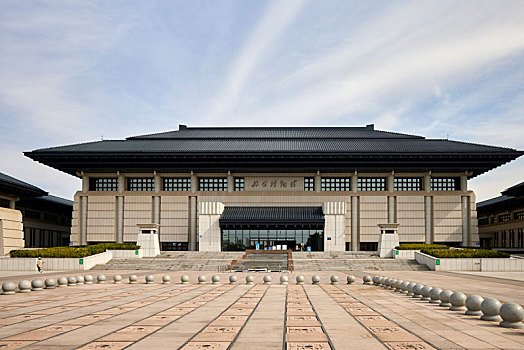 河北省邢台市博物馆建筑外观