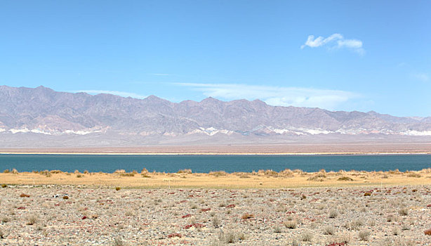 祁连,山大,盐湖