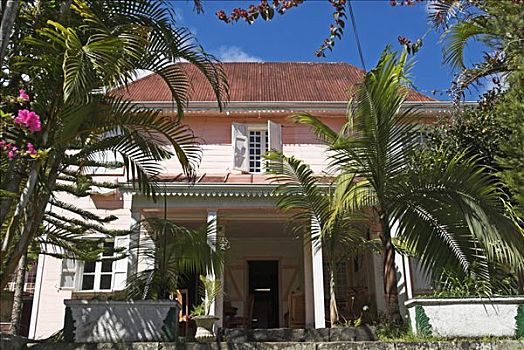 殖民建筑,留尼汪岛,法国,非洲