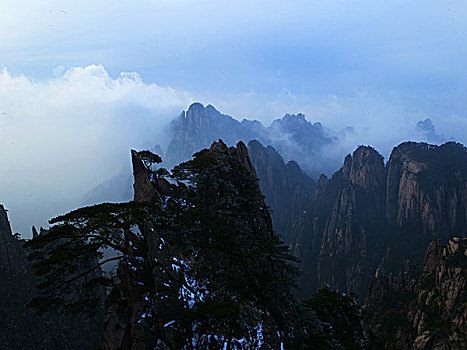 安徽,黄山,云海,雪景,日出,日落,早霞,晚霞