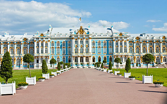 凯瑟琳宫,圣彼得堡,俄罗斯,欧洲