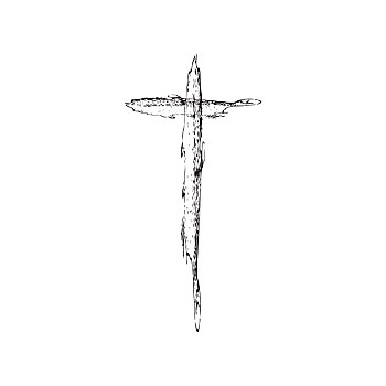 基督教,十字架,低劣,矢量,插画