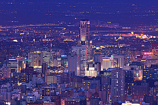 夜景,札幌