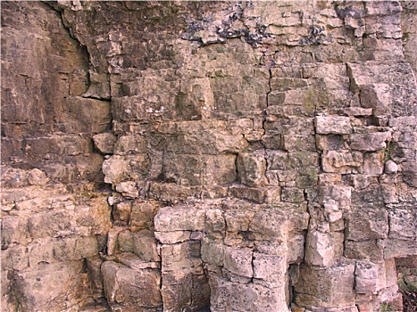 岩石墙,背景