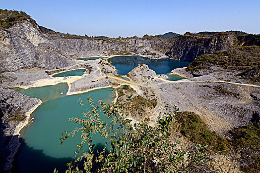 重庆渝北矿山公园风光