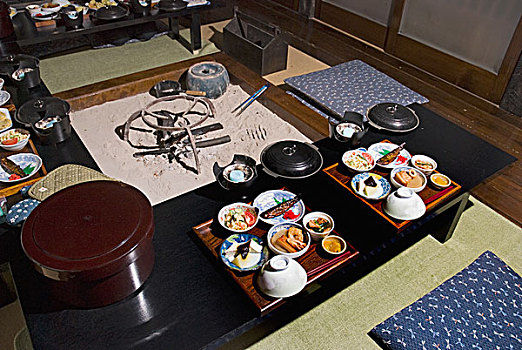 传统,日本人,食物,地面,岐阜,日本