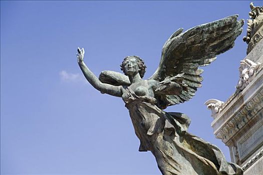 雕塑,天使,国家地标,罗马,意大利,欧洲