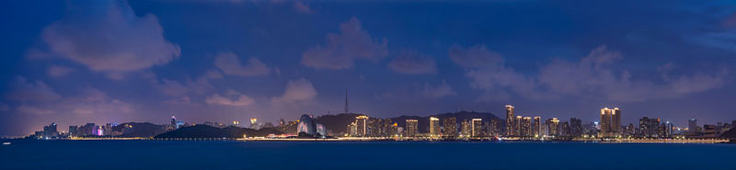 珠海城市夜景风光