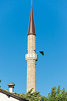尖塔,清真寺,萨拉热窝