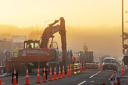 道路施工