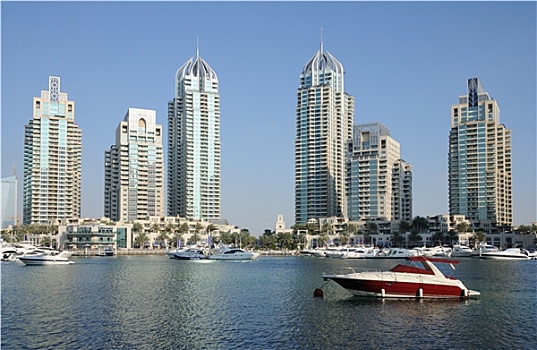 迪拜,码头,2009年