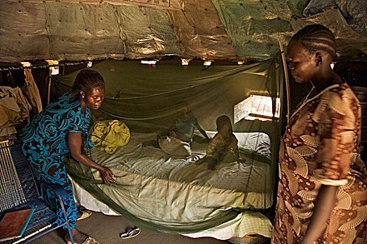 社区,健康,工作,孕妇,交谈,母性,婴儿,家,拜访,居民区,朱巴,南,苏丹,十二月,2008年