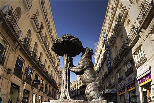 雕塑,马德里,西班牙