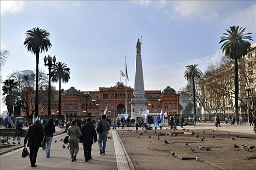 五月广场,玫瑰宫,座椅,政府,布宜诺斯艾利斯,阿根廷,南美