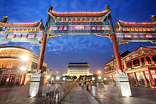 北京,夜晚