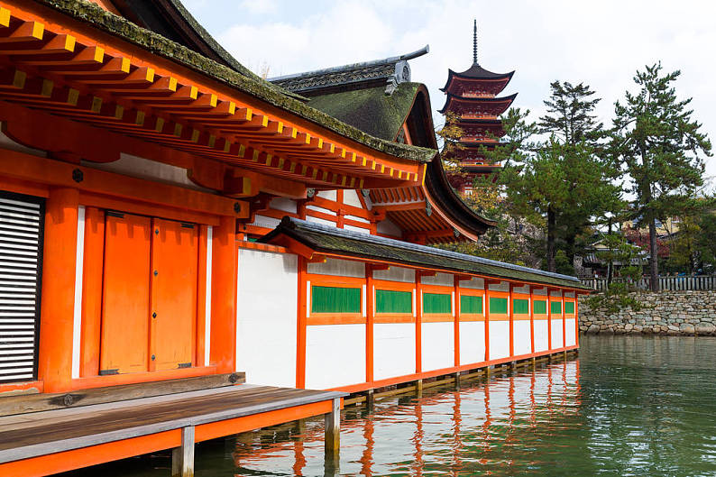 嚴島神社_日本神道_神社_日本_高清圖片_全景視覺