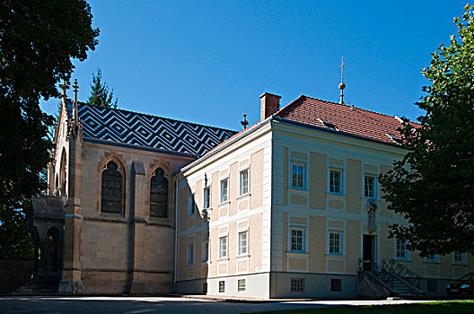 教堂,寺院,下奥地利州,奥地利,欧洲