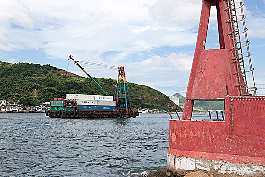 灯塔,海岸,香港,博物馆,沿岸,防卫