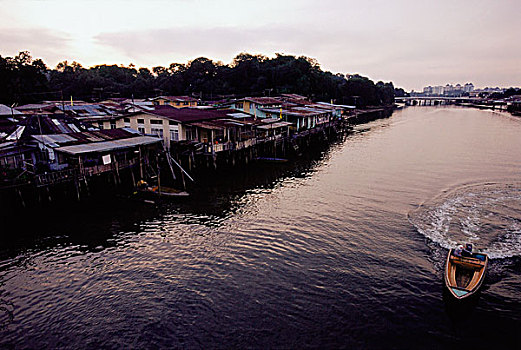 文莱,婆罗洲,船,速度