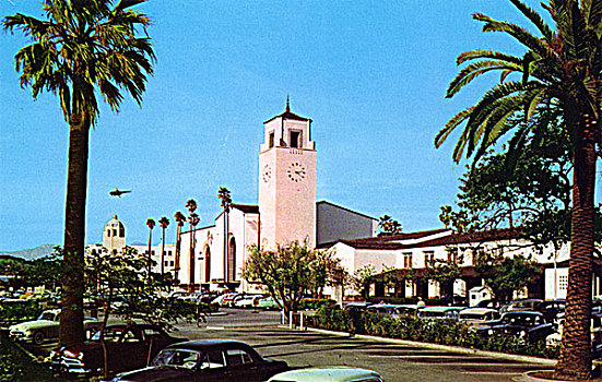 联盟火车站,洛杉矶,加利福尼亚,美国