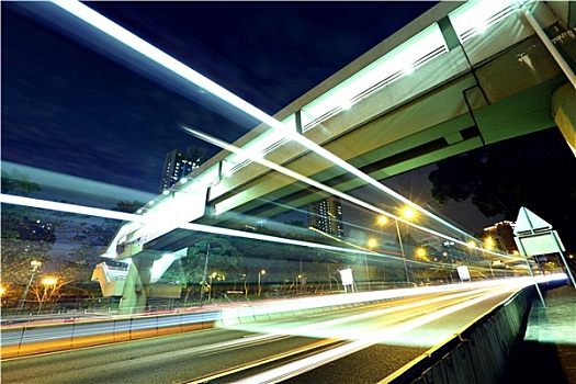 交通,城市,夜晚