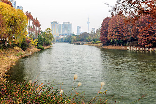 南京宝船厂遗址公园旧河道