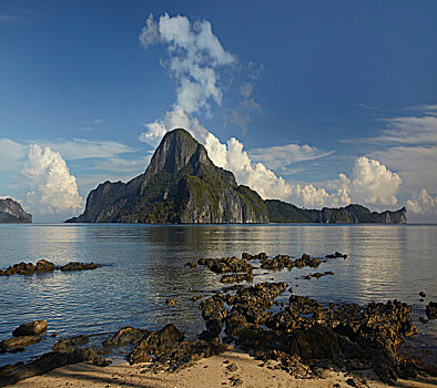 热带海岛,岛屿,巴拉望岛,菲律宾