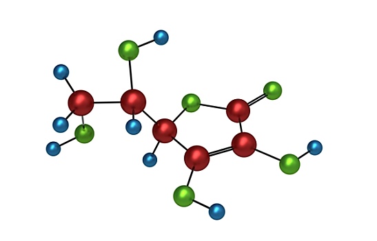 分子,维生素c