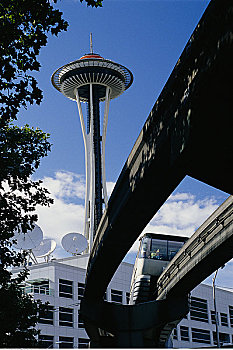 太空针,西雅图,华盛顿,美国