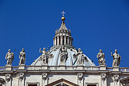 大教堂,梵蒂冈城,罗马,意大利,欧洲