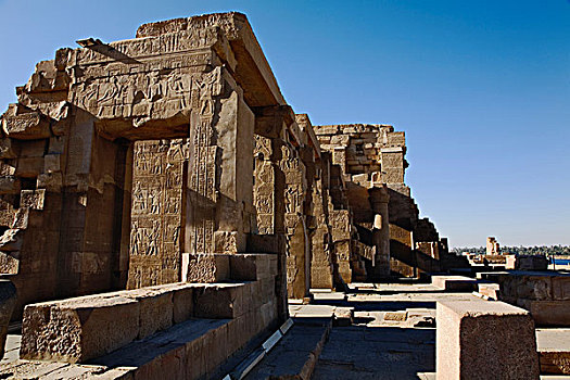 寺庙,靠近,阿斯旺,埃及