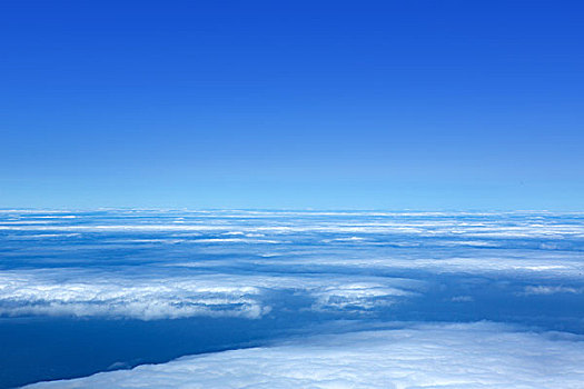 蓝天,云海,加纳利群岛