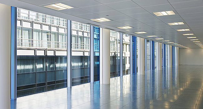 一个,都铎,街道,伦敦,英国,2009年,全景,展示,宽敞,开放式格局,办公室,巨大,玻璃窗