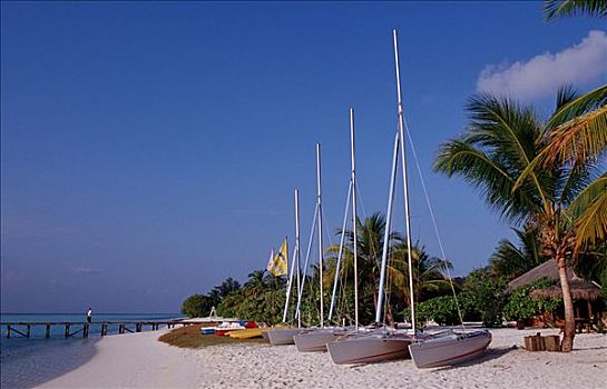 马尔代夫,岛屿,海滩