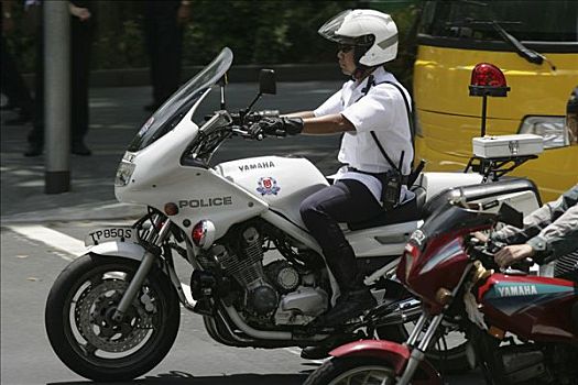 新加坡,警察,摩托车