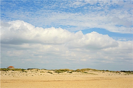 西班牙,风景,沙子,天空,云