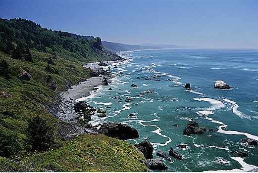 太平洋,海岸,加利福尼亚,美国
