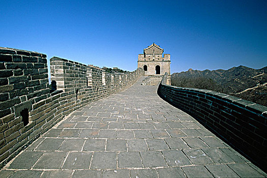 加固墙,长城,八达岭,中国