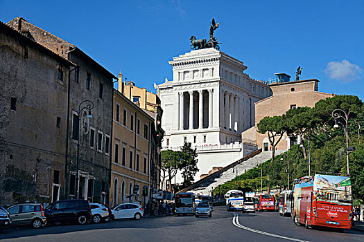 罗马,五月,街道,风景,国家纪念建筑,意大利,排列,世界,流行,旅游,魅力