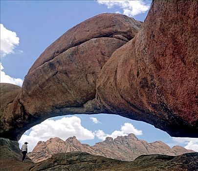 石头,拱形,山峦,纳米比亚,非洲