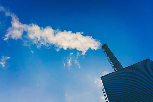 烟,烟囱,气氛,排放,脏,天空,环境,问题