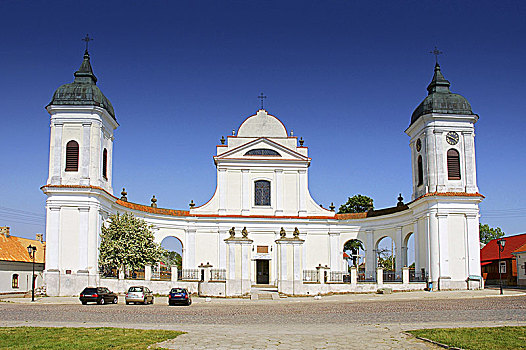 巴洛克式教堂,圣三一教堂,城镇,波兰