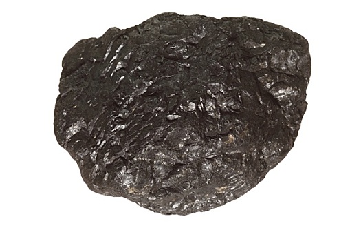 煤,块,碳,隔绝,白色背景