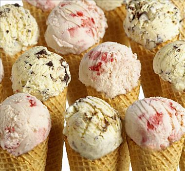 冰激凌蛋卷,冰淇淋